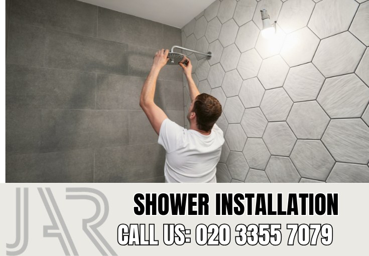 Shower Installation by Waterloo Bathroom Fitters